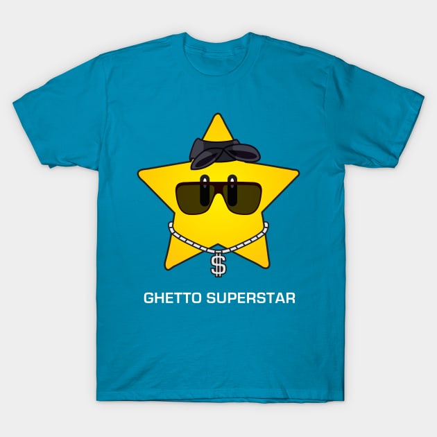 Ghetto Superstar T-Shirt by Sam Pea